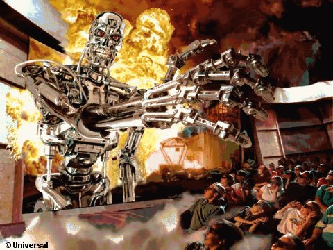 Terminator 2 3D Hollywood Terminated
