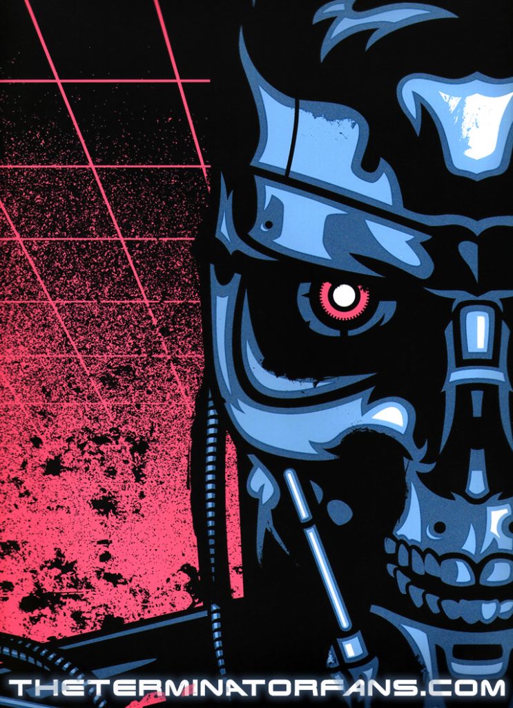 Signalnoise Terminator 2 Poster Scan Sample