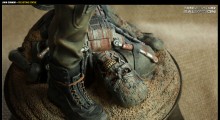 T-600 Statue Base for John Connor Polystone