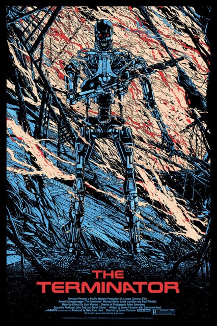 Comic Con The Terminator Mondo Poster