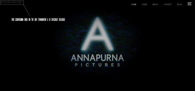 Terminator 5 Annapurna Pictures Countdown