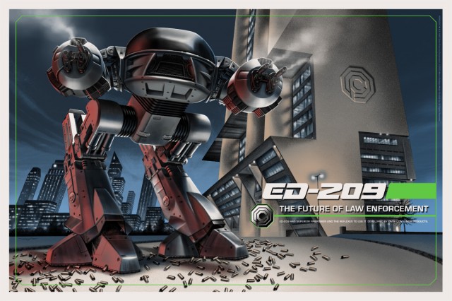 ED-209 Robocop Mondo A Rogues Gallery