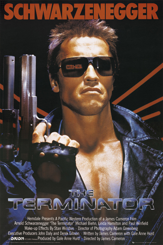 The Terminator One Sheet Poster Theatrical