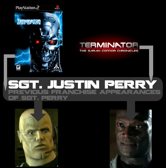 Sgt. Justin Perry played by Robert Patrick
