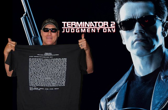 Terminator 2 Cast Crew T-Shir