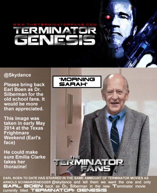 Dr. Silberman Earl Boen Terminator Genesis