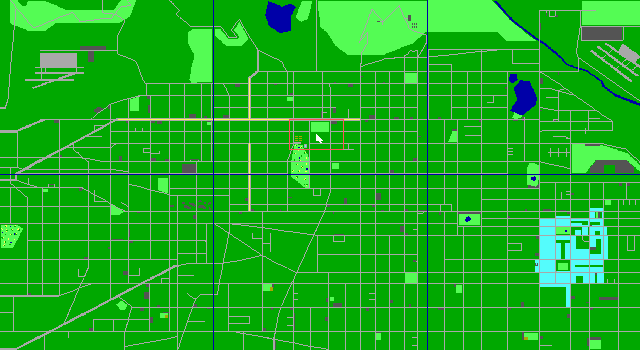 The Terminator DOS Map