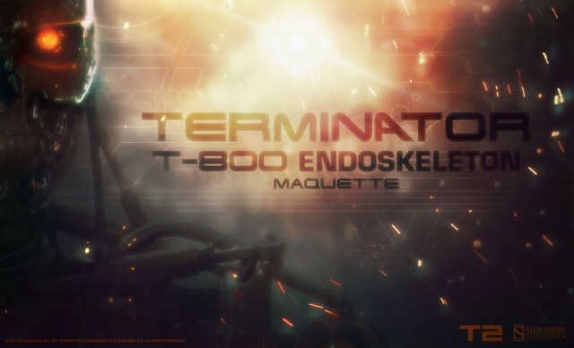 Sideshow Terminator Endoskeleton Maquette