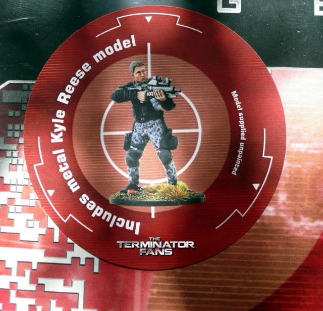 Jai Courtney Terminator Genisys Miniature Metal Model Kyle