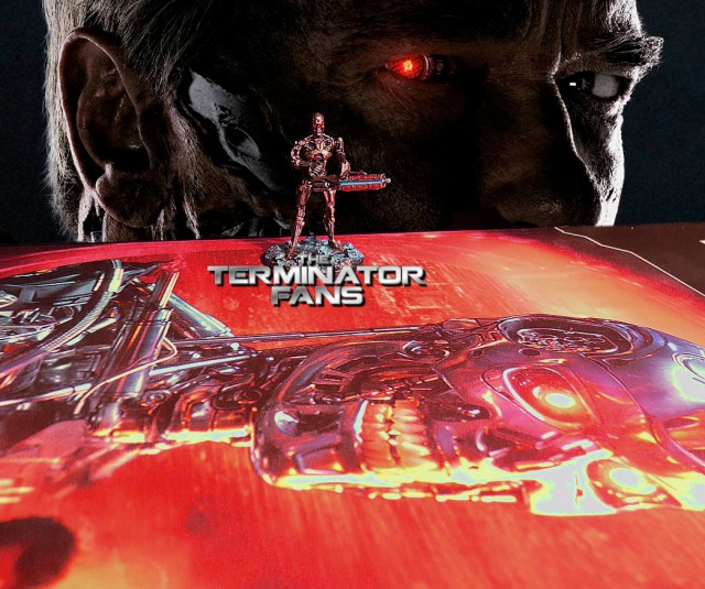 Painted Endoskeleton Terminator Genisys Miniatures Game