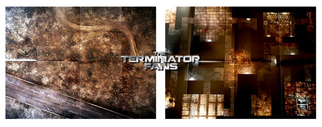 Terminator Genisys Miniatures Gaming Mat