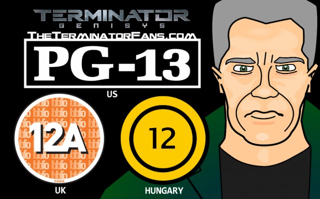 12a Terminator Genisys UK Age Rating BBFC