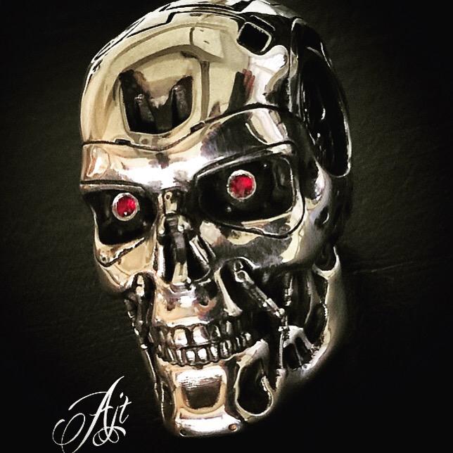 Terminator Ring Ruby Eyes