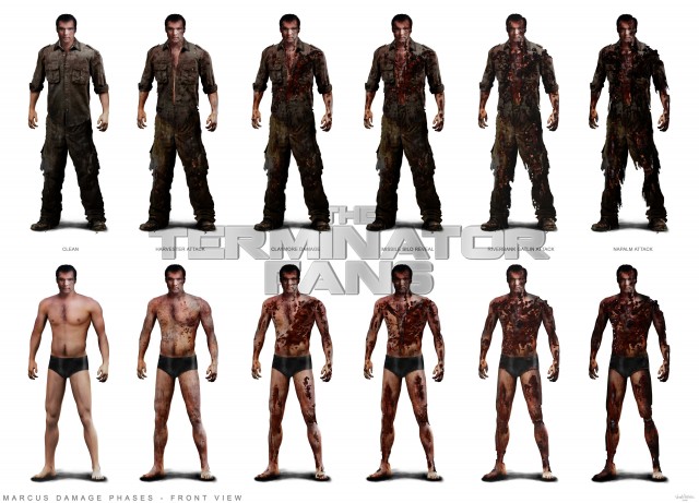 Terminator Salvation Battle Damage Concept Art Rated R