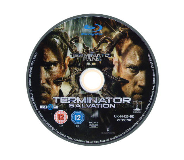 Terminator Salvation Blu-Ray