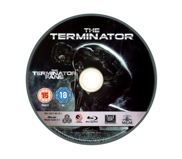 The Terminator Blu-Ray Disc 2015