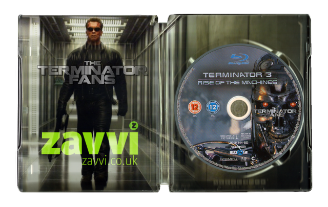Zavvi Inside Terminator 3 Blu-Ray Steelbook