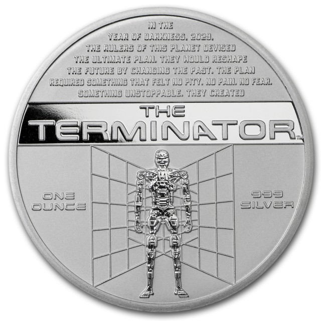 Endoskeleton The Terminator Coin Collectible