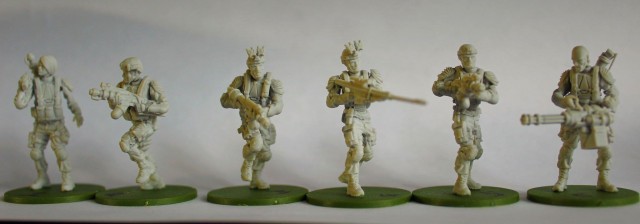 Terminator Genisys Resistance Miniatures