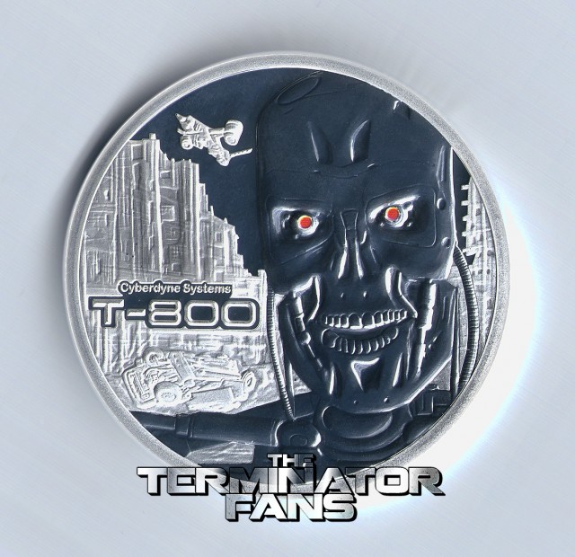 The Terminator Coin Front