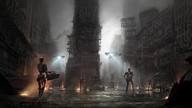 Terminator Genisys Concept Art New York