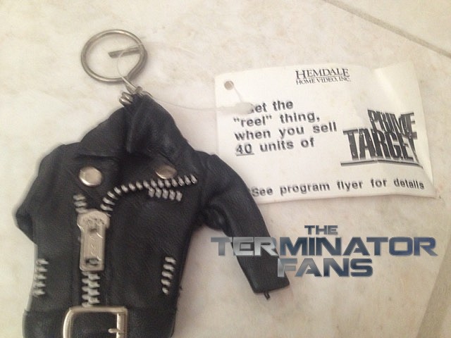 Terminator Jacket Keyring Promo