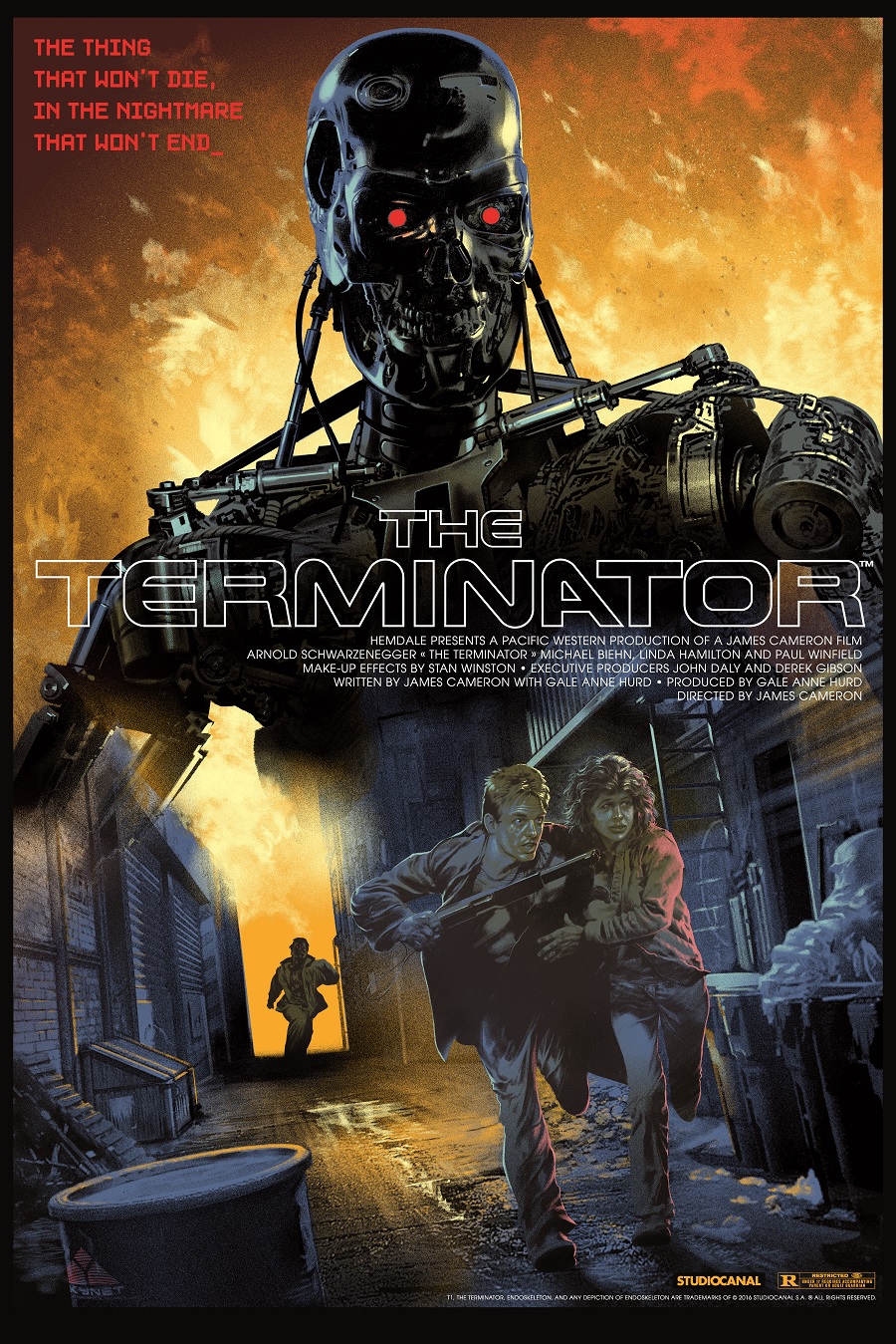 DaVinci Dreams The Terminator Print by Stan and Vince