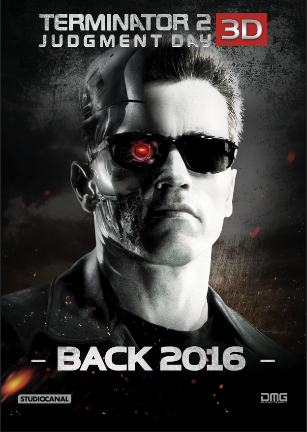 Terminator 2 3D DMG International Poster