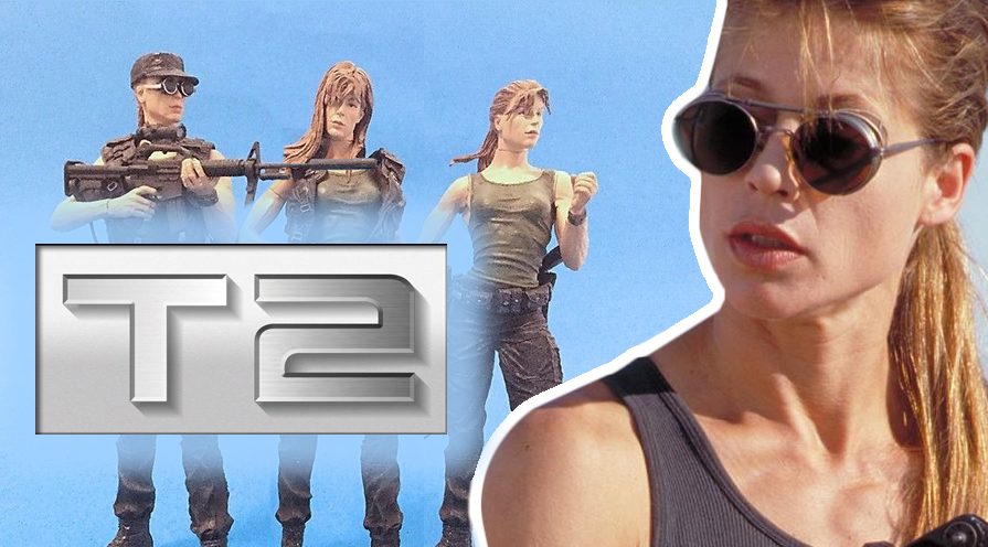 Linda Hamilton T2 Figures