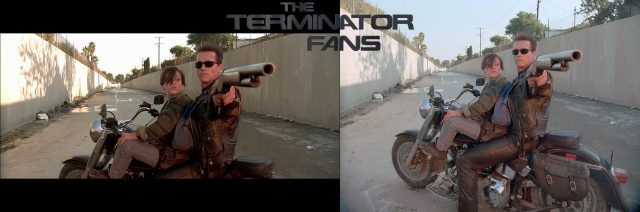 Terminator 2 T2 3D Comparison Images