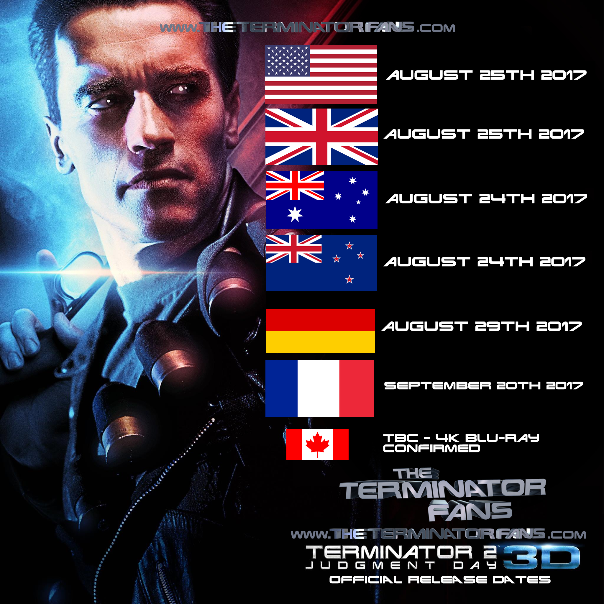 Terminator judgement on sale day date