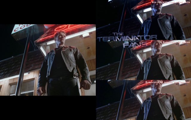 Terminator 2 T2 3D Comparison The Corral Bar
