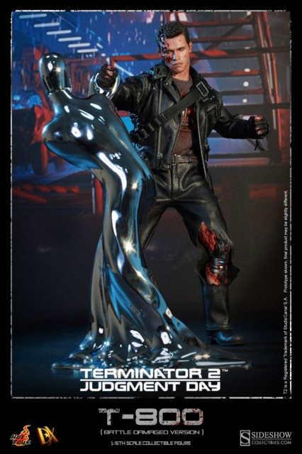 DX Series T-800 and Sideshow Exclusive T-1000