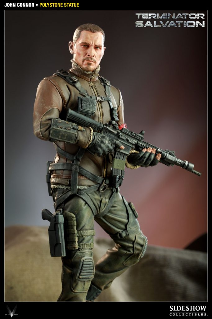 John Connor Polystone Terminator Statue