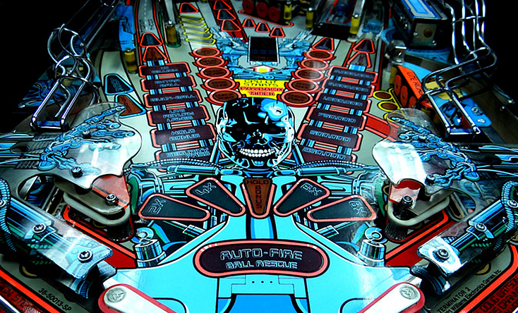 Terminator 2 Pinball Machine by Williams - The Pinball Gameroom