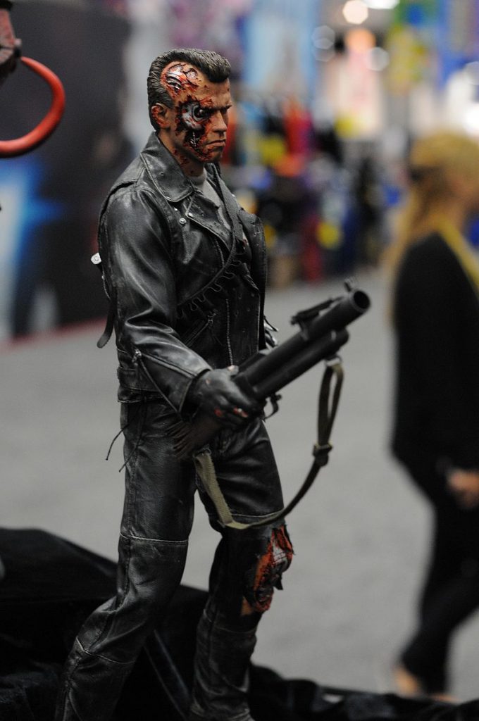 SDCC Terminator 2 Statue T-800 Sideshow Collectibles