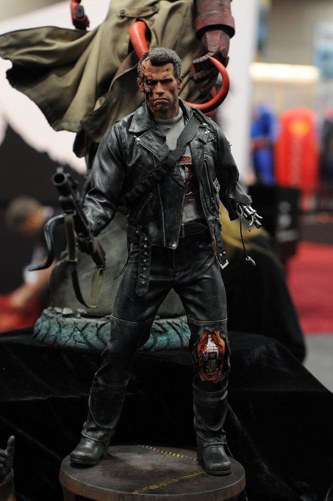 SDCC Terminator 2 Statue T-800 Sideshow Collectibles