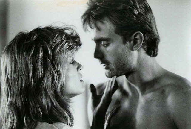 Michael Biehn and Linda Hamilton in Terminator 5