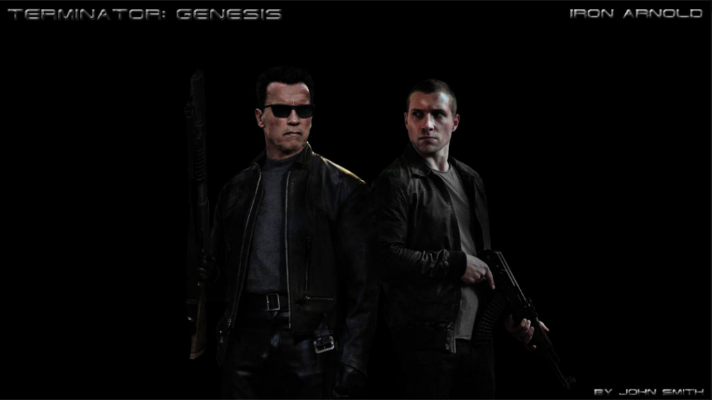 T-800 and Kyle Reese Terminator Genesis Fan Art