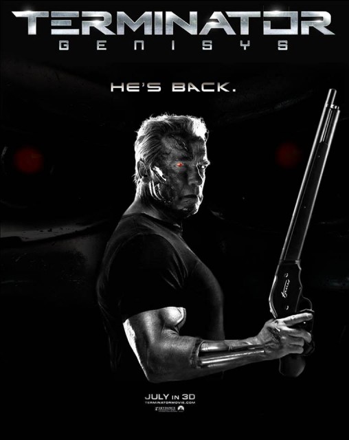 Terminator Genisys Poster Glower Paul