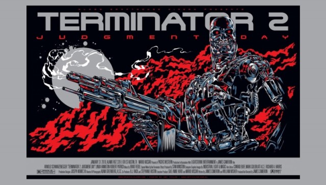 Alamo Terminator 2 Mondo Poster