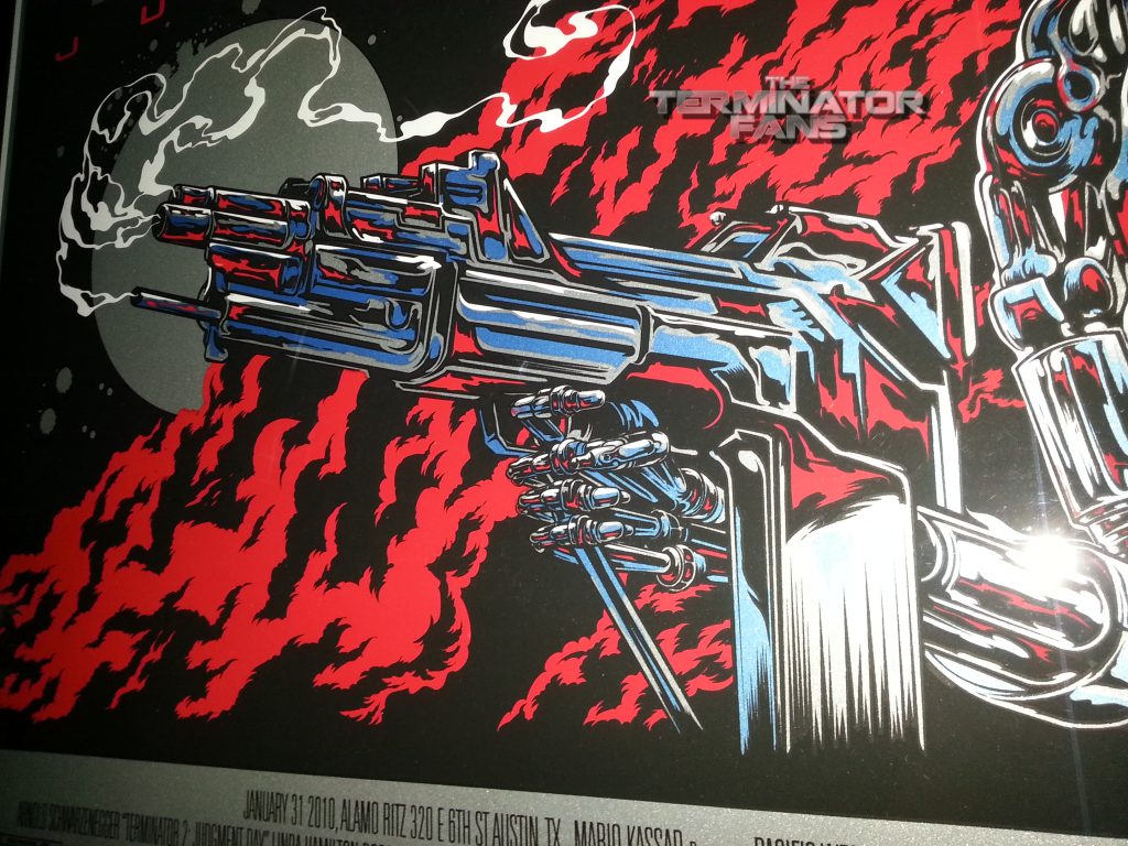 Mondo Poster T2 Plasma Rifle