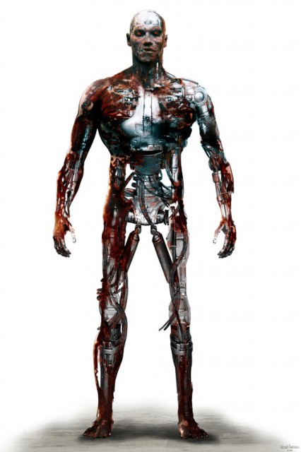 T-800 Terminator Salvation Concept Art