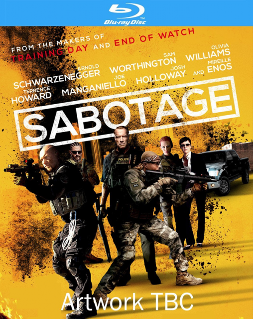 Sabotage Blu-Ray UK