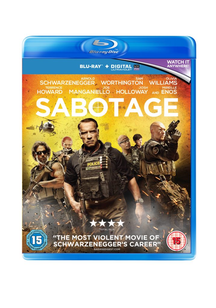 Sabotage Blu-ray