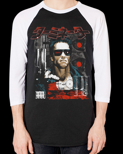 v4 The Terminator Baseball Tee