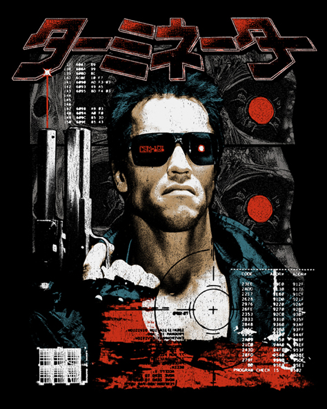 v4 The Terminator Fright Rags