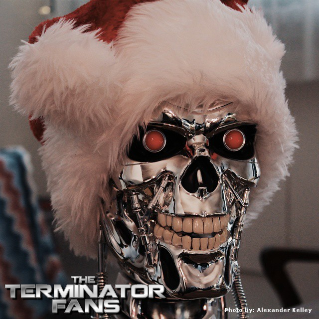 terminator christmas jumper