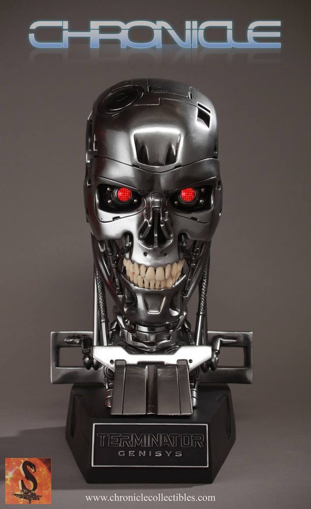 Terminator Genisys T-800 Endoskeleton Bust