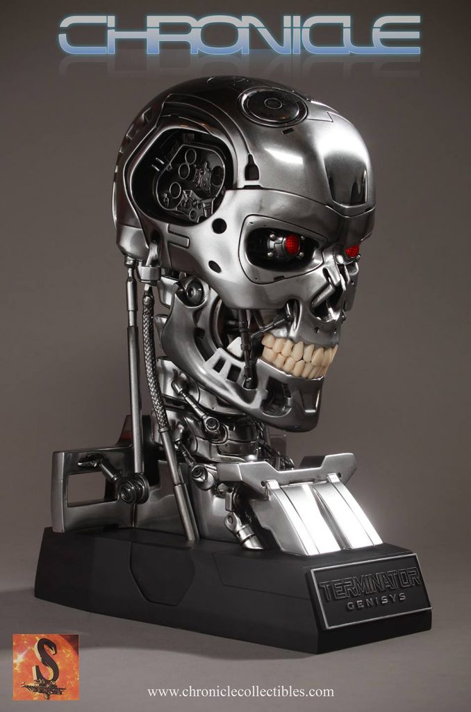 Terminator Genisys T-800 Endoskeleton Bust